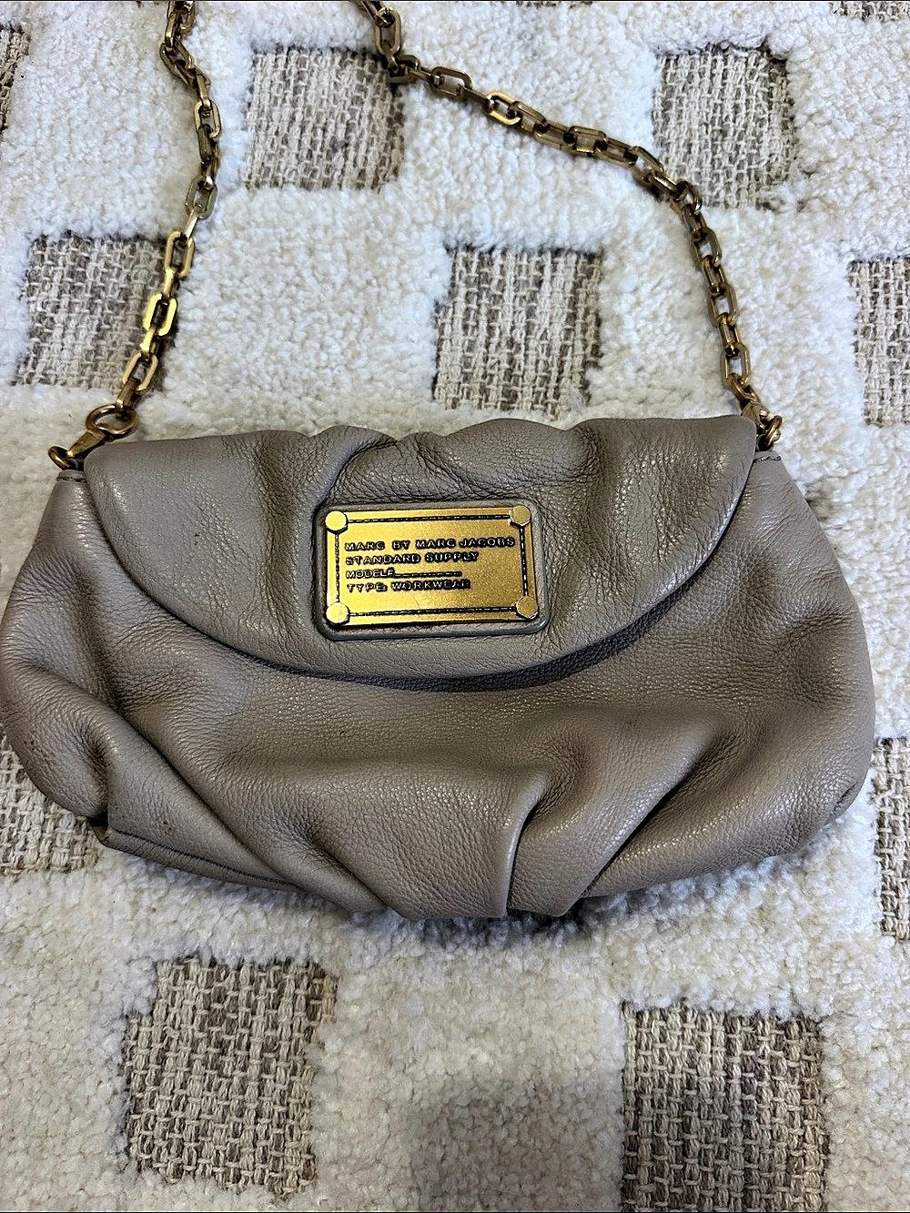 Marc by Marc Jacobs Crossbody Bag in Gray Like New